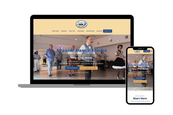 Seaside Dance Website